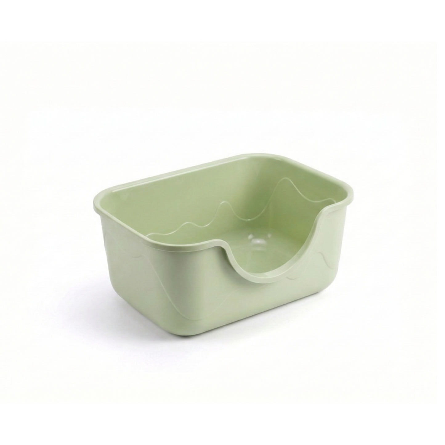 【Aiwo】プラスチックキャットトイレ（高さ250mm）