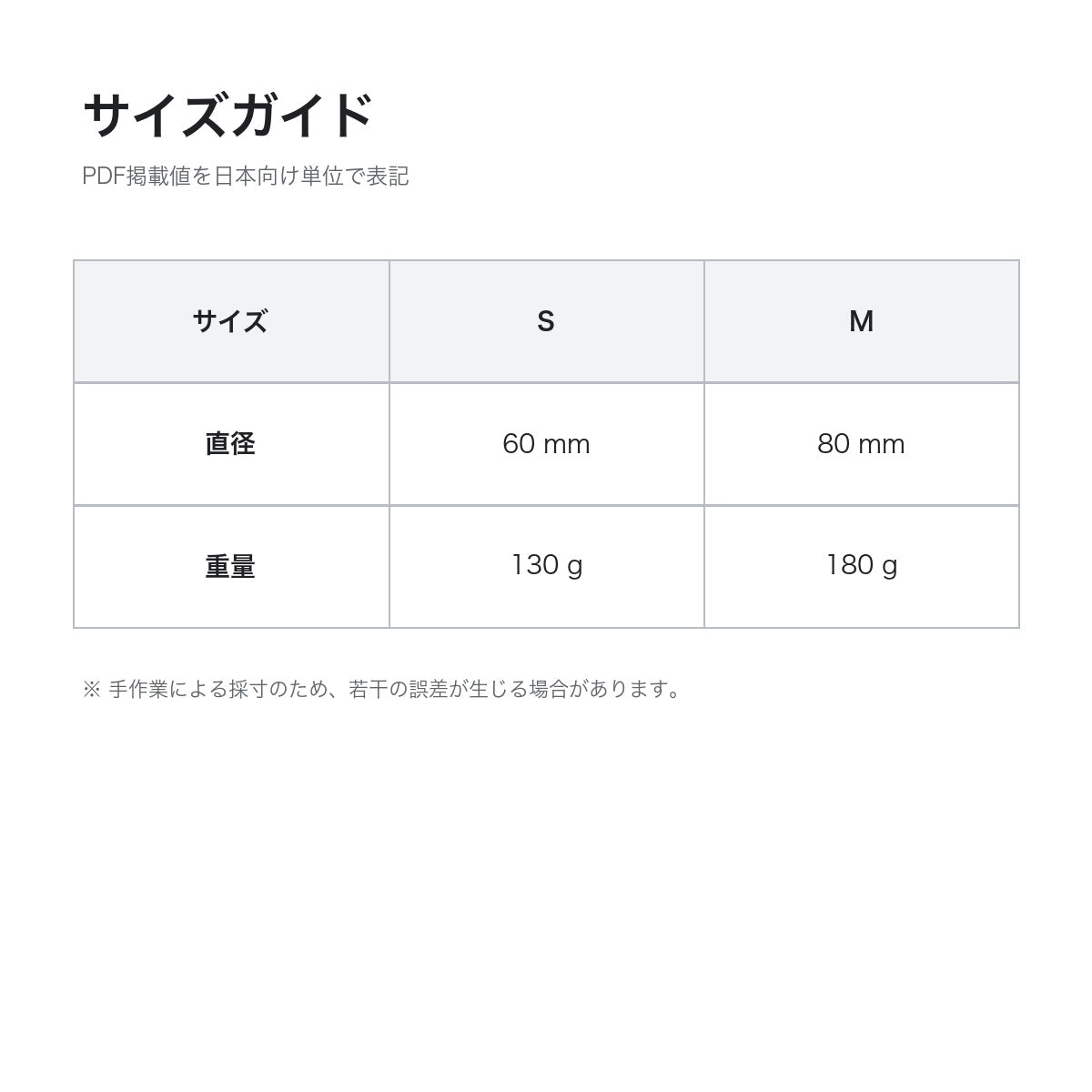 【Aiwo】ゴルフボール型 音が鳴るデンタルトイ - サイズガイド