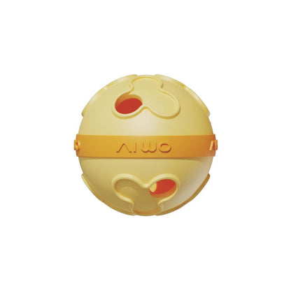 【Aiwo】クローバー 知育トリーツボール - イエロー
