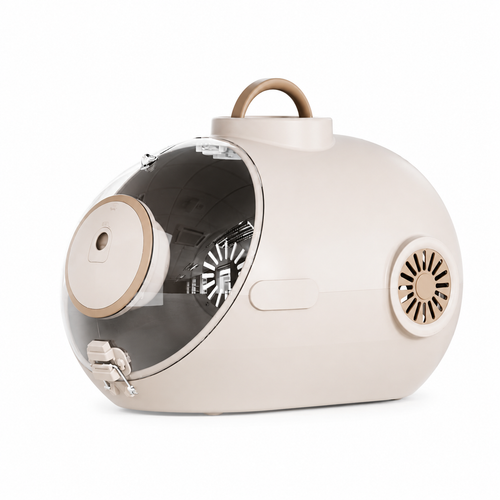 【Aiwo】潜水艦型ペットキャリーバッグ - アイボリー