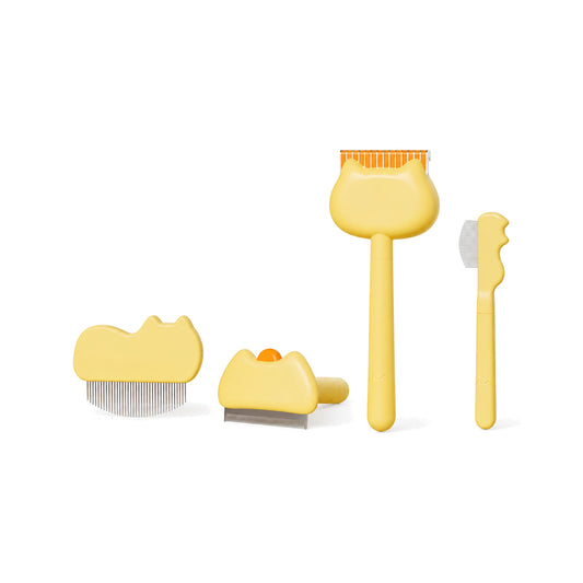 【Aiwo】猫用グルーミング 4点セット 通常品