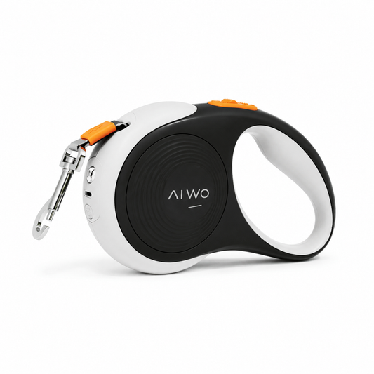 【Aiwo】シェル リトラクタブルリード - ブラック 白背景商品画像